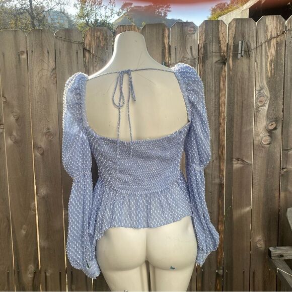 Song of style light blue Blouse size medium - Picture 8 of 12